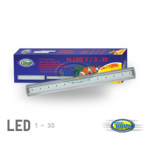 Aqua Nova N-LED-1-30 30cm, 1 linia diod LED, moc 4W, BELKA LED