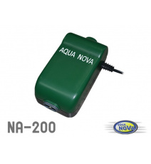 Aqua Nova NA-200 Napowietrzacz 200l/h (pojedynczy wylot+regulacja napowietrzania)
