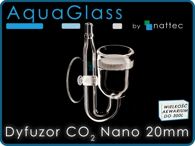 Dyfuzor Nano 20mm (przyssawka w komplecie)
