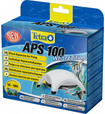 Tetra Aps Aquarium Air Pumps White Aps 100 Pompa Napowietrzająca Biała Do Akw 50-100l