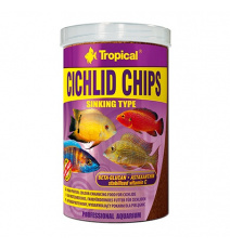 Tropical CICHLID CHIPS 250ML/130G Pokarm dla pielęgnic, tonący