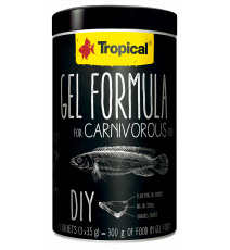 Tropical GEL FORMULA FOR CARNIVOROUS FISH 1000ML (3X35G)