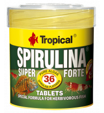 Tropical SUPER SPIRULINA FORTE 36% TABLETS 50ML