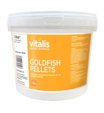 VITALIS GOLDFISH PELLETS S 1.5MM 1.8KG 3,8L